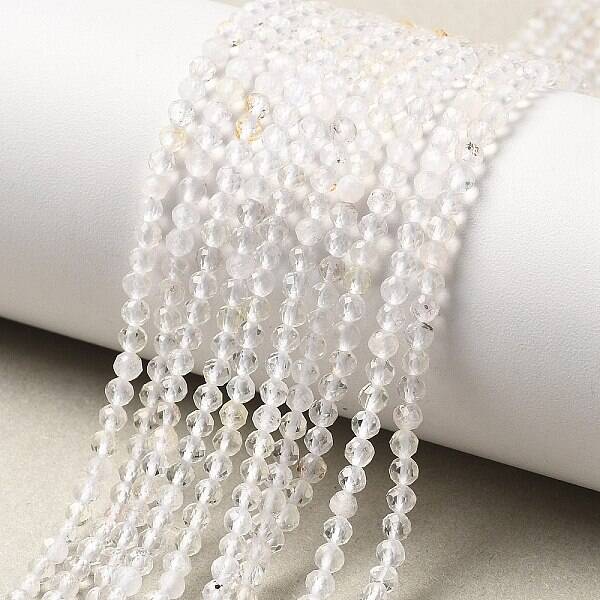 Natural Quartz Crystal Beads Strands