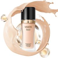 VIXATO Full Coverage Liquid Foundation, Waterproof Foundation, Long-Lasting, Waterproof Sweat-Proof Transfer-Proof, Concealer...