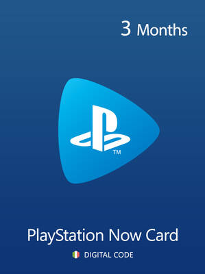 Playstation Now 3 Months IT Italy | PSN