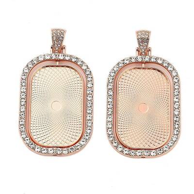 Alloy Rhinestone Pendant Cabochon Settings