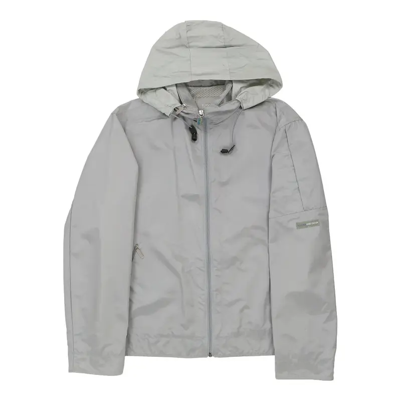 Versace Jeans Couture Jacket - Large Grey Nylon Blend