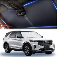 Car Windshield Sun Shade, Foldable 240T Thickened Car Sun Shade Windshield Blocks Heat and Sun, Keep Cars Interior Cool(59''x...