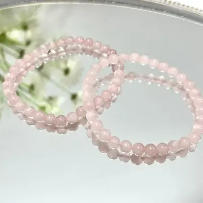 Rose Quartz Bracelet  6mm/8mm/12mm