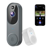 Wireless Video Doorbell Camera, Smart Security Doorbell Camera, 1080P, AI Human Detection , Night Vision, Instant Alert, Two ...