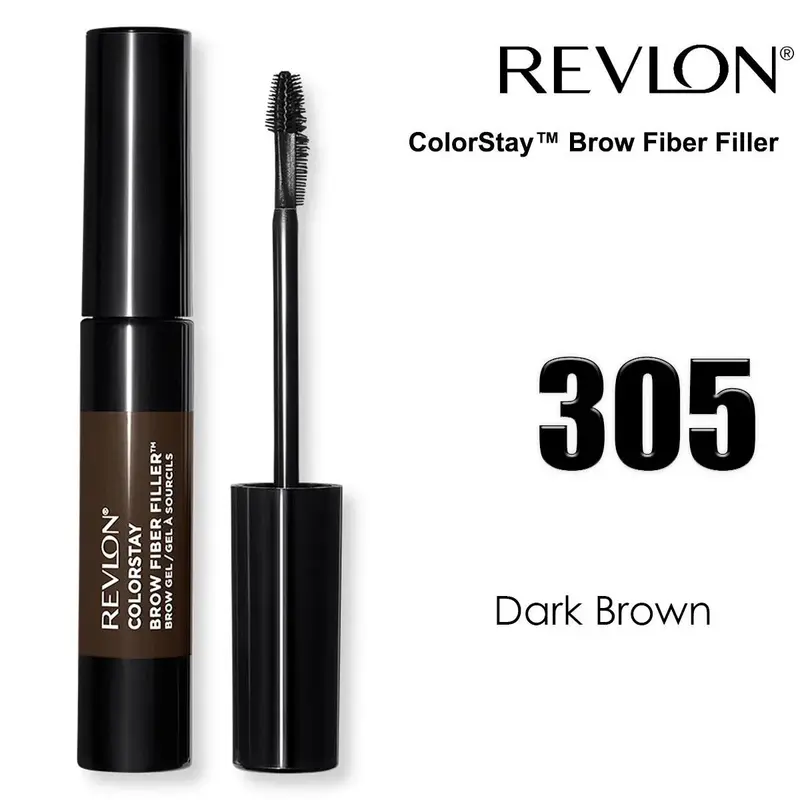 Revlon brow fiber filler dark brown 305