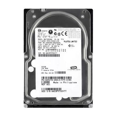 0G5078 Dell 300GB Ultra-320 SCSI 10000 3.5-inch Hard Drive