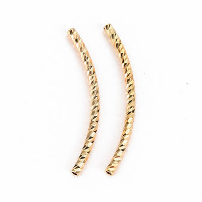 Brass Tube Beads