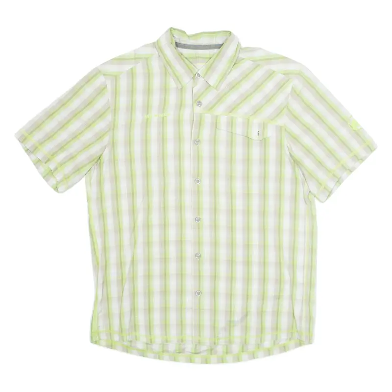 MAMMUT Mens Shirt Green Plaid L