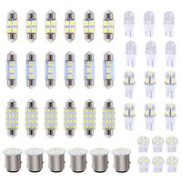 42pcs LED Combination Kit: T10, Reading, License Plate & Interior Lights – Waterproof, Durable, Easy Installation, Offroad ...