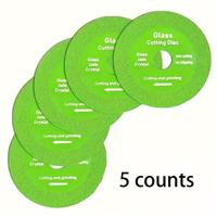 100mm Glass Cutting Disc, Cutting Sand Wheel, Professional Cutting Disc for Glass Ceramic Diamond Marble Jade Crystal