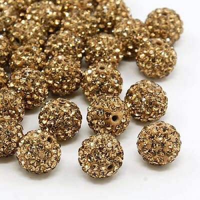 Pave Disco Ball Beads