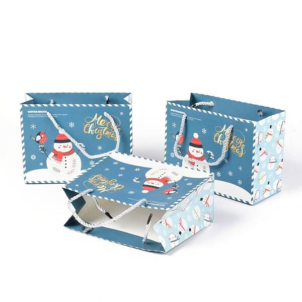 Christmas Themed Paper Bags