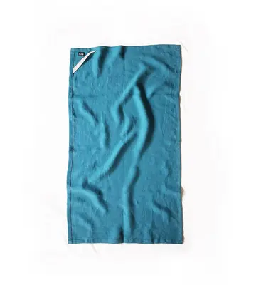 Luxe Everything Towel | Color: Caribbean Blue