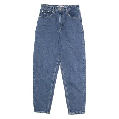 TOMMY JEANS Womens Jeans Blue Regular Mom W26 L26