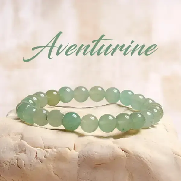 Natural Green Aventurine Healing 6/8/10mm Crystal Bracelet - Perfect for Men, Women, Couples, and Friends | Ideal for Daily W...