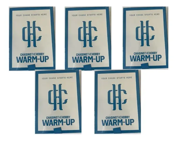 PYD (5) CTH Warm Up Boxes + Panini Sports Trading Card Pack
