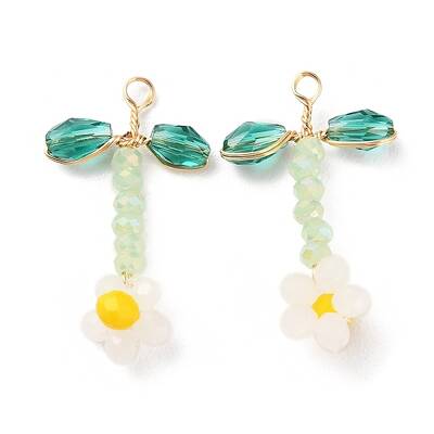 Glass Beaded Pendants