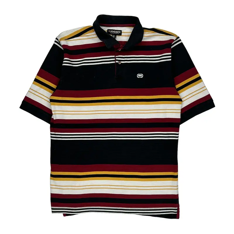 Ecko Unltd Striped Polo Shirt - Large Multicoloured Cotton | Size: large