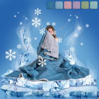 Cooling Summer Blanket, Lightweight Breathable Silky Soft Gravity Blanket, Soft Comfy Blanket, Comfortable Bedding for Home O...