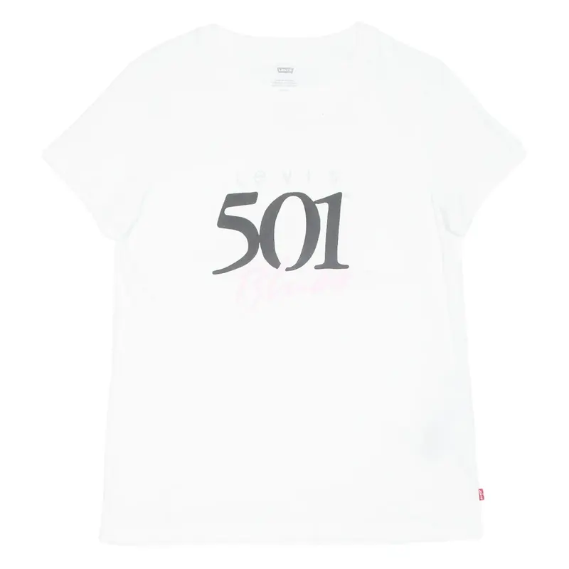 LEVI'S Womens T-Shirt White S