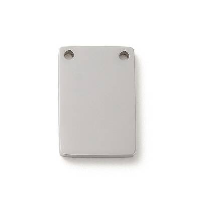 Non-Tarnish 304 Stainless Steel Stamping Blank Tag Charms