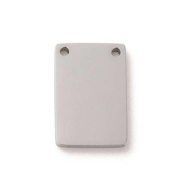 Non-Tarnish 304 Stainless Steel Stamping Blank Tag Charms