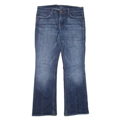 7 FOR ALL MANKIND Womens Jeans Blue Regular Bootcut W32 L30
