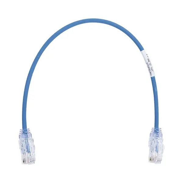 UTP28SP1BU Panduit Cat6 28 AWG UTP Copper Patch Cable 1ft - Blue