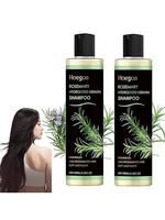 Organic Rosemary Hair Growth Shampoo,Rosemary Hydrolyzed Keratin Shampoo,Plant Essence Controls Oily Hair, Nourishes and Rege...