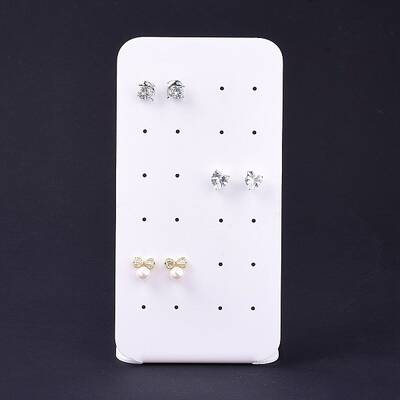 Acrylic Earring Display Stands for 12 Pairs Show