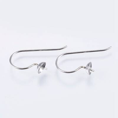 Tarnish Resistant 304 Stainless Steel Earring Hooks