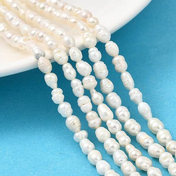 Natural Cultured Freshwater Pearl Beads Strands
