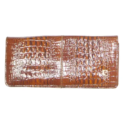 TRUMAR'S Purse Womens Clutch Bag Brown Leather