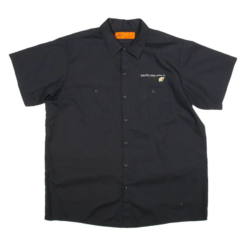 DICKIES Mens Worker Shirt Black XL