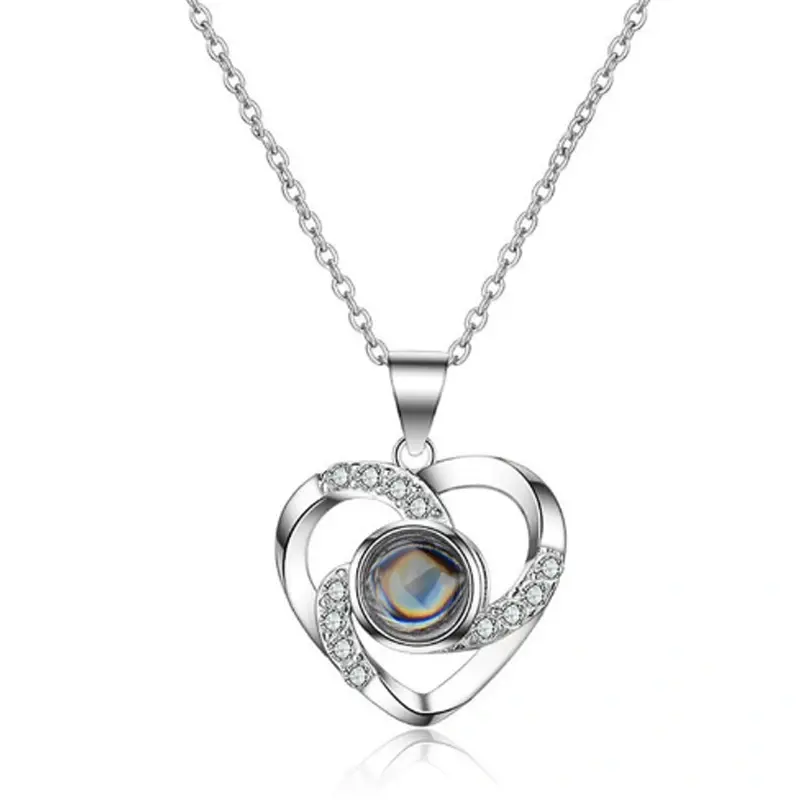 Personalized Projection Photo Necklace