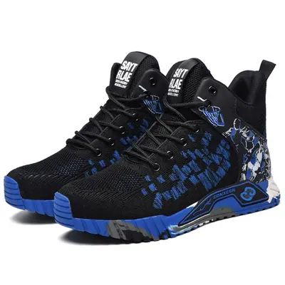 Steel Toe Safety Shoes for Men Women Breathable Work Boots Lightweight Industrial Sneakers Construction Work Shoes