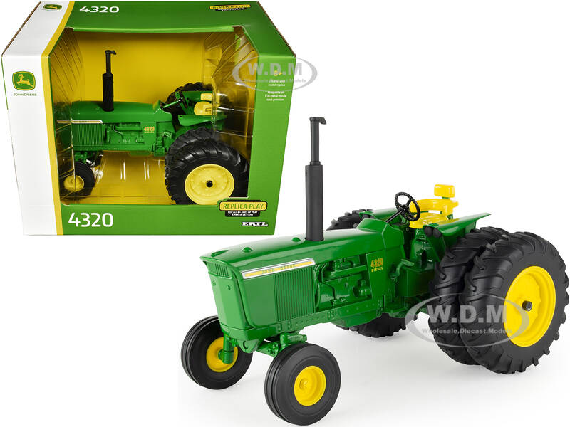 John Deere 4320 Diesel Tractor with Dual Wheels Green \
