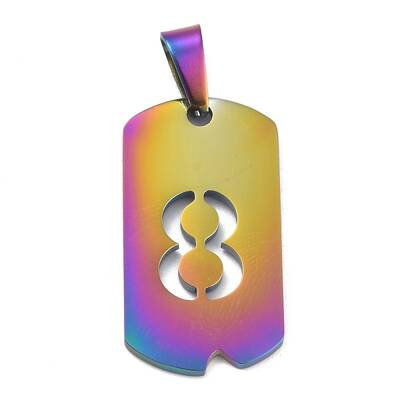 Ion Plating(IP) 304 Stainless Steel Pendants