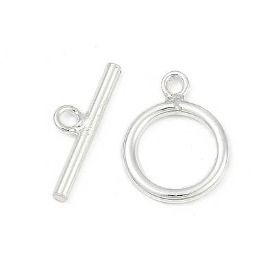 Sterling Silver Ring Toggle Clasps
