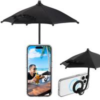 Magnetic Cellphone Umbrella, Universal Mini Tanning Sun Shade Cover Compatible with Magsafe Cell Iphone/android/ipad/kindle, ...
