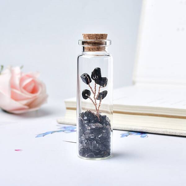 Glass Wishing Bottles