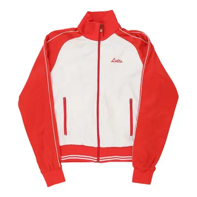 Age 11-12 Lotto Zip Up - Large Block Colour Polyester