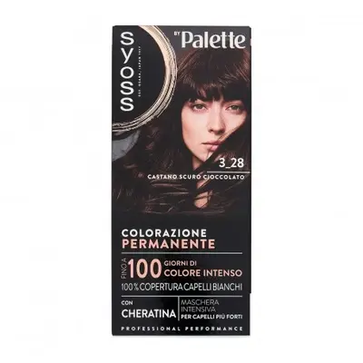 Syoss Permanent Cool Color 3_28 Dark Chocolate Brown