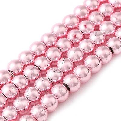 Electroplate Glass Beads Strands