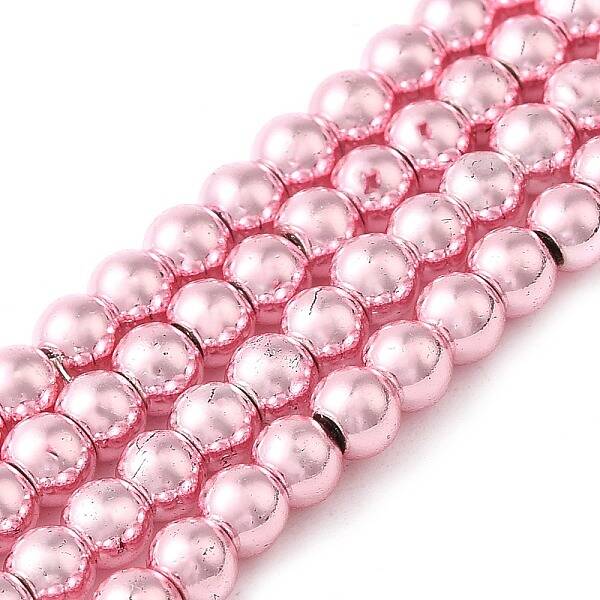 Electroplate Glass Beads Strands