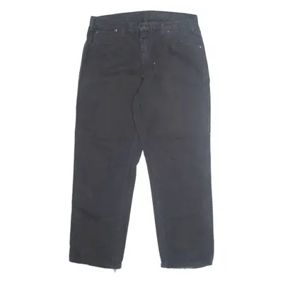 DICKIES Workwear Mens Trousers Grey Regular Straight W36 L32