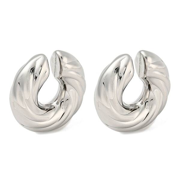 Non-Tarnish 304 Stainless Steel Cuff Earrings