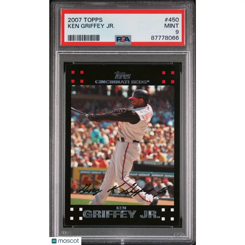 Ken Griffey JR. PSA 2007 Topps Baseball #450 9 87778066