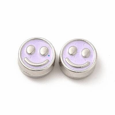 Rack Plating Alloy Enamel Beads
