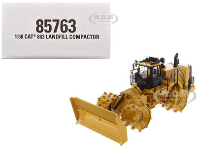 CAT Caterpillar 836 Landfill Compactor Yellow \